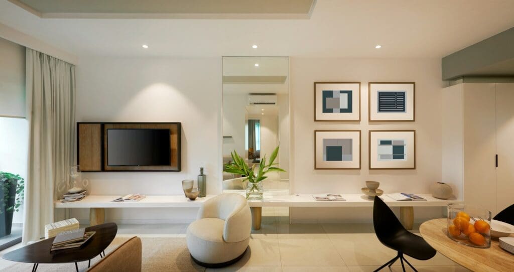 A spacious and inviting living room, perfect for those looking to become a homeowner through a lease-to-own program, offering a flexible and accessible pathway to homeownership.