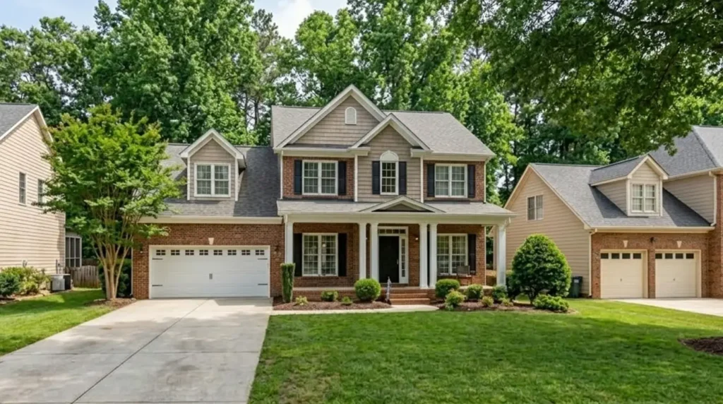 Modern lease to own raleigh home exterior